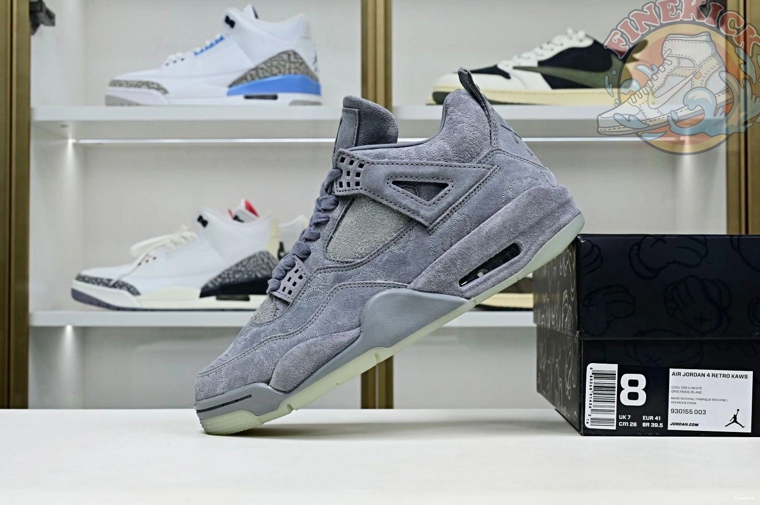 retro 4 kaws Jordan Jordan Air 0803
